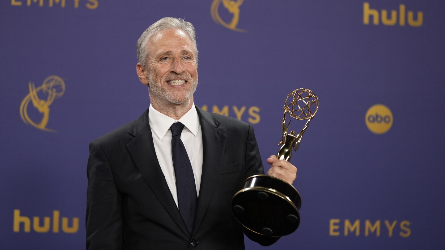 Jon Stewart to host ‘The Daily Show’ with Nobel laureate Maria Ressa